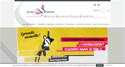 Desktop Screenshot of ecole-de-savignac.com